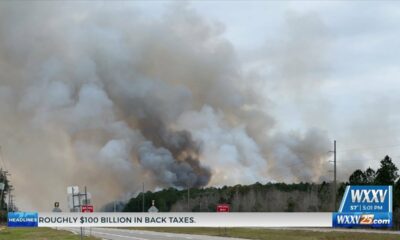 More than 400 acres have burned in Hancock Co. as crews continue to fight fires
