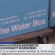 Community water box installed in Jackson