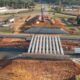 DRONE FOOTAGE: 1-10 work happening at Menge Avenue ahead of new Buc-ee's