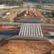DRONE FOOTAGE: 1-10 work happening at Menge Avenue ahead of new Buc-ee's
