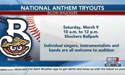 Biloxi Shuckers to hold National Anthem tryouts ahead of 2024 season