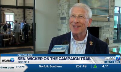 Wicker campaigns in the Pine Belt