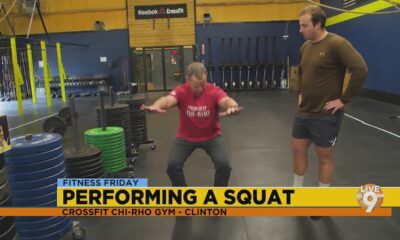 Squats at CrossFit Chi-Rho