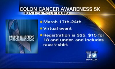 Annual Colon Cancer Awareness 5K coming up