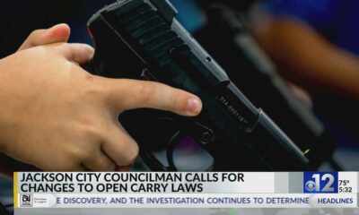 Jackson City Councilman against open carry bills