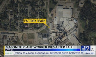 Man dies after fall at Laurel industrial plant