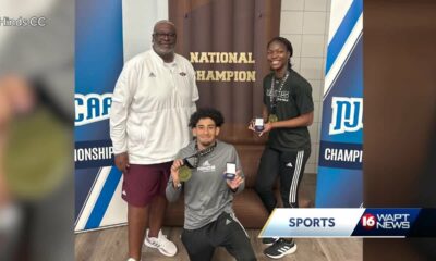 Two Hinds CC athletes win national championships