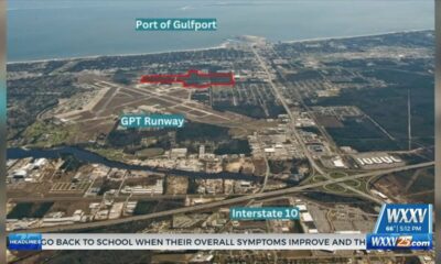 Gulfport-Biloxi International Airport clearing land for economic development