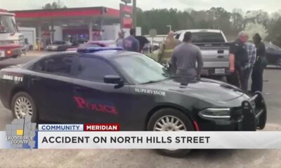 Accident on North Hills Street