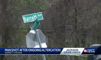 A man shot after an ongoing altercation near Barrett Avenue