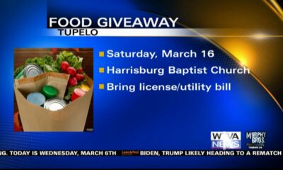 Midsouth Food Bank hosting food giveaway in Tupelo
