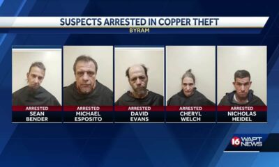 5 charged in copper theft