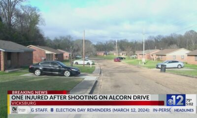 Man injured in shooting on Alcorn Drive in Vicksburg