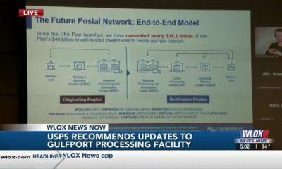 LIVE: USPS recommends updates to Gulfport processing facility