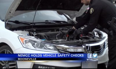 NEMCC campus police holding vehicle safety checks