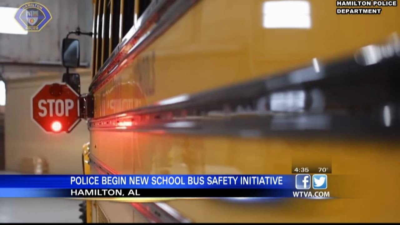 Police begin new school bus safety initiative in Hamilton
