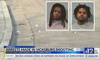 Two Vicksburg teens arrested after another teen injured in shooting