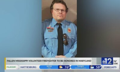 Mississippi firefighter to be honored at National Fallen Firefighters Memorial