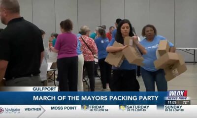 LIVE: Cities across the Coast are packing up March of the Mayors donations