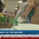 Thousands of boxes filled with food donations during ‘March of the Mayors’