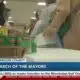 Thousands of boxes filled with food donations during ‘March of the Mayors’