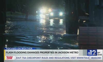 Flash flooding affects properties in Jackson metro