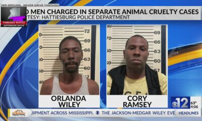 Two Hattiesburg men charged in separate animal cruelty cases