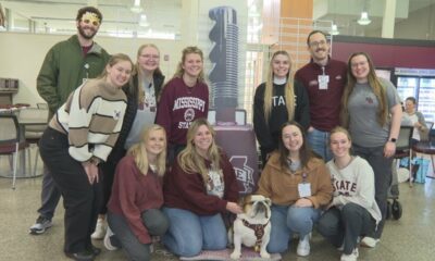 Mississippi State celebrates their mascot Dak’s 3rd Birthday