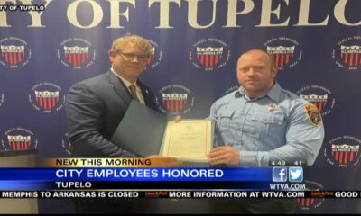 Three Tupelo city employees recognized for community work