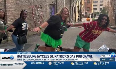 Hattiesburg Jaycees to host St. Patrick's Day Pub Crawl; tickets on sale now