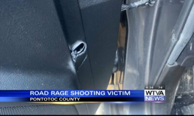 Woman says someone shot at her vehicle in Pontotoc County
