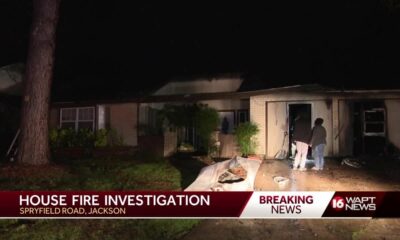 House goes up in flames while homeowner at work