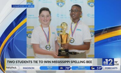 Two students tie to win Mississippi Spelling Bee