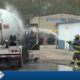 Propane truck catches fire in Ellisville