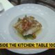 In the Kitchen: Table 100