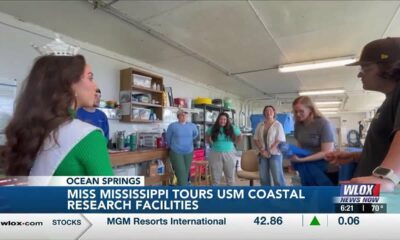 Miss Mississippi Vivian O’Neill tours USM coastal research facilities