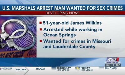 Man wanted for child sex abuse in Missouri, Lauderdale Co. arrested in Ocean Springs