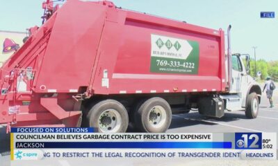 Councilman believes Jackson garbage contract is too expensive