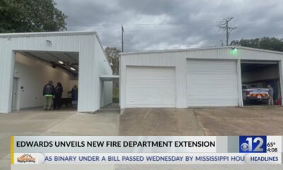 Edwards unveils new fire department extension