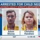 Moss Point parents arrested, charged with child abuse
