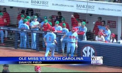 10 p.m. -- South Carolina beats Ole Miss baseball on Sunday