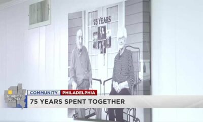 COUPLE CELEBRATES 75 YEARS SPENT TOGETHER