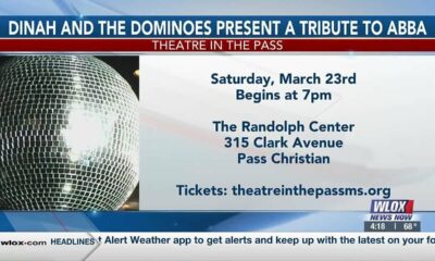 Happening March 23: Dinah and the Dominoes of New Orleans presenting "A Tribute to ABBA"
