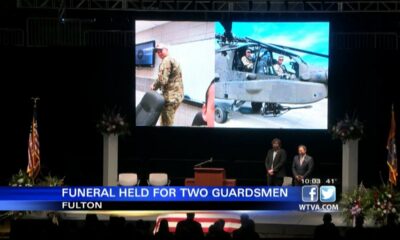 10 p.m. - Funeral for Mississippi Guardsman Bryan Zemek held on Monday