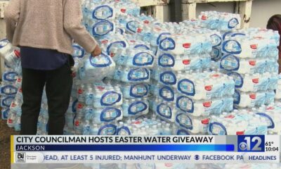 Councilman Stokes hosts Easter water giveaway