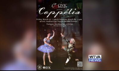 Interview:  Civic Ballet presents Coppelia this weekend in Tupelo