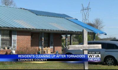 Cleanup process still underway after two tornados hit Lowndes County