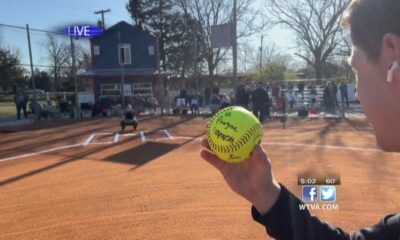 5 p.m. - WTVA’s Chief Meteorologist Matt Laubhan throws first pitch at ribbon cutting ceremony