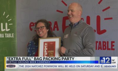 "Extra Full" bag packing party