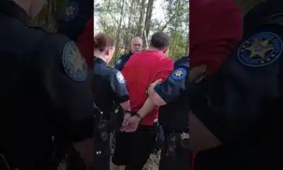 RAW: Escapee arrested after intense manhunt